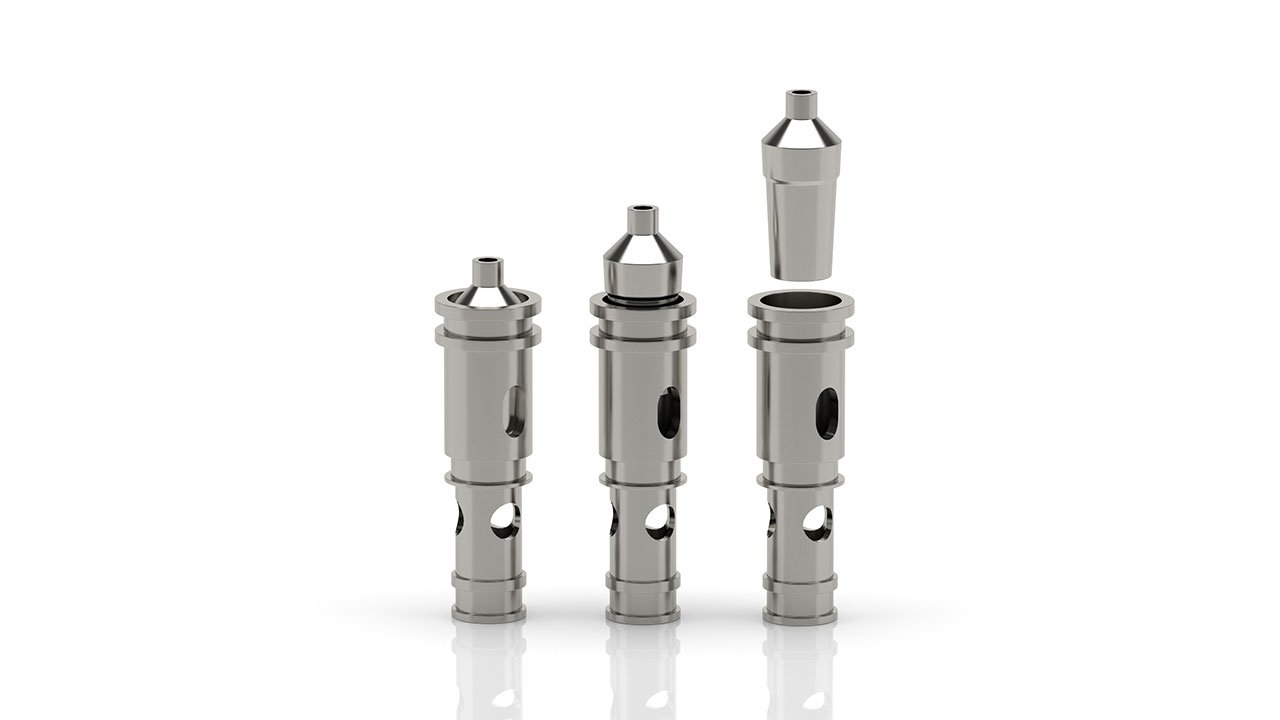Steel Injectors - Machined, Drilled & Milled